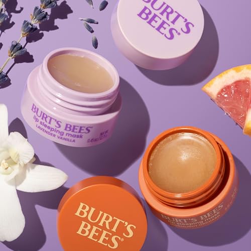 Burt’s Bees Lavender Vanilla Lip Sleeping Mask, With Hyaluronic Acid and Squalane Moisturizer To Instantly Hydrate Lips, Overnight Mask and Treatment, 0.45 oz. Burt's BeesBuy Supplements Australia