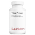 Supersmart - Triple Protect Supplement - Combines the Most Widely-Studied Natural Compounds - May Support Healthy Heart | Non-GMO & Gluten Free - 90 Vegetarian Capsules SupersmartBuy Supplements Australia