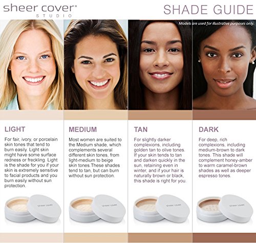 Sheer Cover Studio – Conceal and Brighten Highlight Trio – Two-Toned Concealers – Shimmering Highlighter – Light/Medium Shade – With FREE Concealer Brush – 3 Grams Sheer CoverBuy Supplements Australia