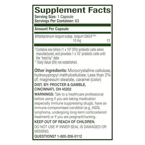 Align Probiotic, Pro Formula, Probiotics for Women and Men, Probiotics for Digestive Health, Men and Womens Probiotic Capsules Help Relieve