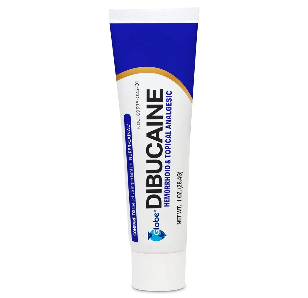 (3 Pack) Globe Dibucaine 1% Hemorrhoid Treatment Ointment - 1 Oz Rapid Numbing Relief, Hemorrhoid Treatment from Itch and Burn GlobeBuy Supplements Australia