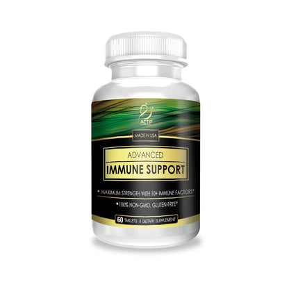Actif Advanced Immune Support with 10+ Factors for Immunity Booster - 100% Natural, Non-GMO, 60 count ACTIF buy supplements Au