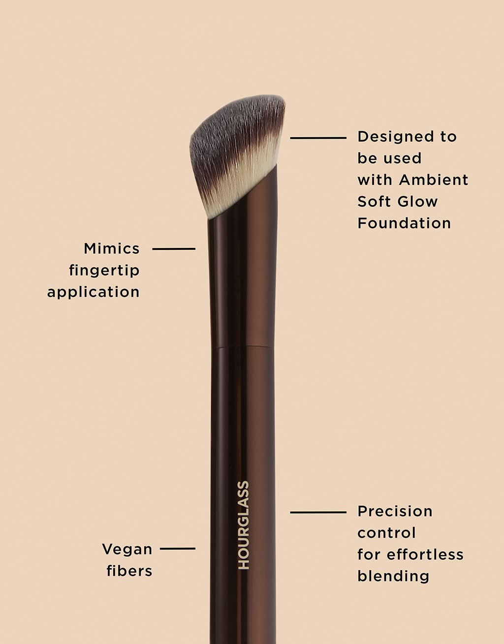 Hourglass Ambient Soft Glow Foundation Brush HOURGLASSBuy Supplements Australia