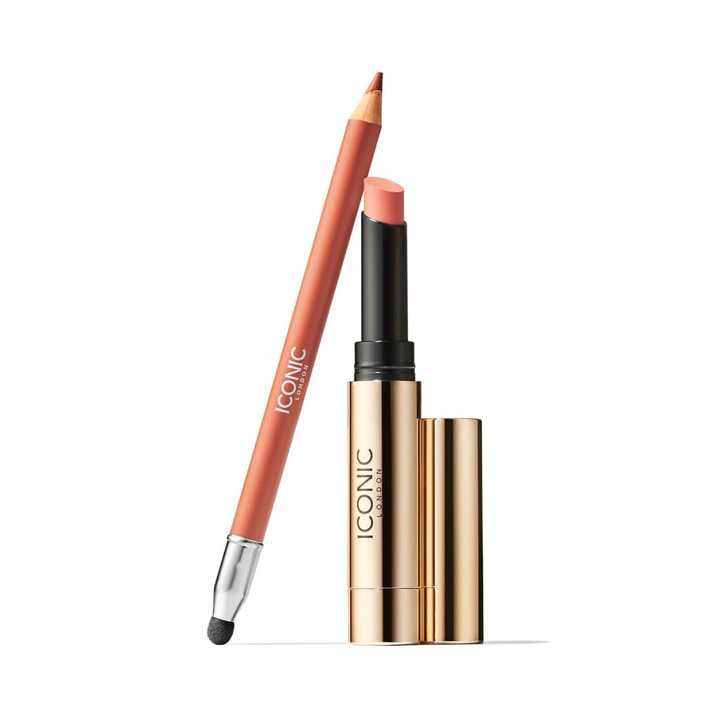 ICONIC LONDON Sealed with a Kiss Gift Set | Includes Melting Touch Lip Balm (Undone) and Fuller Pout Sculpting ICONIC LONDON buy supplements Au
