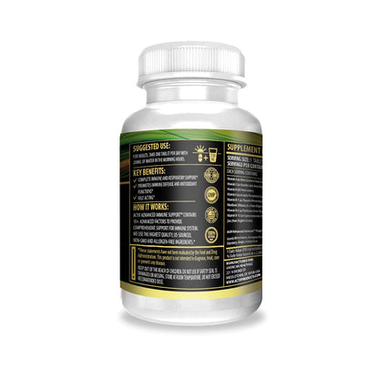 Actif Advanced Immune Support with 10+ Factors for Immunity Booster - 100% Natural, Non-GMO, 60 count ACTIF buy supplements Au