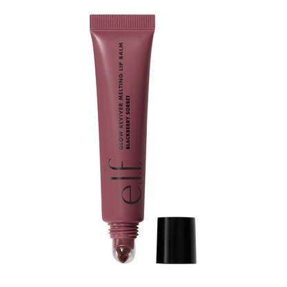e.l.f. Glow Reviver Melting Lip Balm, Hydrating Tinted Lip Balm For A Glossy Finish & Soft, Supple Lips, Vegan & Cruelty-Free, Blackberry Sorbet e.l.f.Buy Supplements Australia