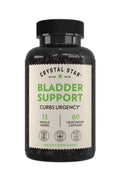 Crystal Star Bladder Support (60 Capsules) – Herbal Supplement for Healthy Bladder Function - Cranberry, Dandelion & Fenugreek - Helps Overactive Bladder and Incontinence - Non-GMO Crystal StarBuy Supplements Australia