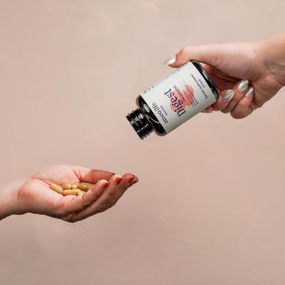 Ameo Life Probiotic for Digestive & Gut Health – Bacillus Subtilis & Bacillus Coagulans with Aloe Vera, Turmeric, Psyllium, Slippery Elm