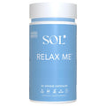 Sol Nutrition Relax Me - Natural Calming Relief for Stress, Tension, & Worry - 15x More Effective - Support Mood, Relax the Mind & Body - Supplements for Adults - Non-Drowsy - 60 Vegetarian Capsules Sol NutritionBuy Supplements Australia