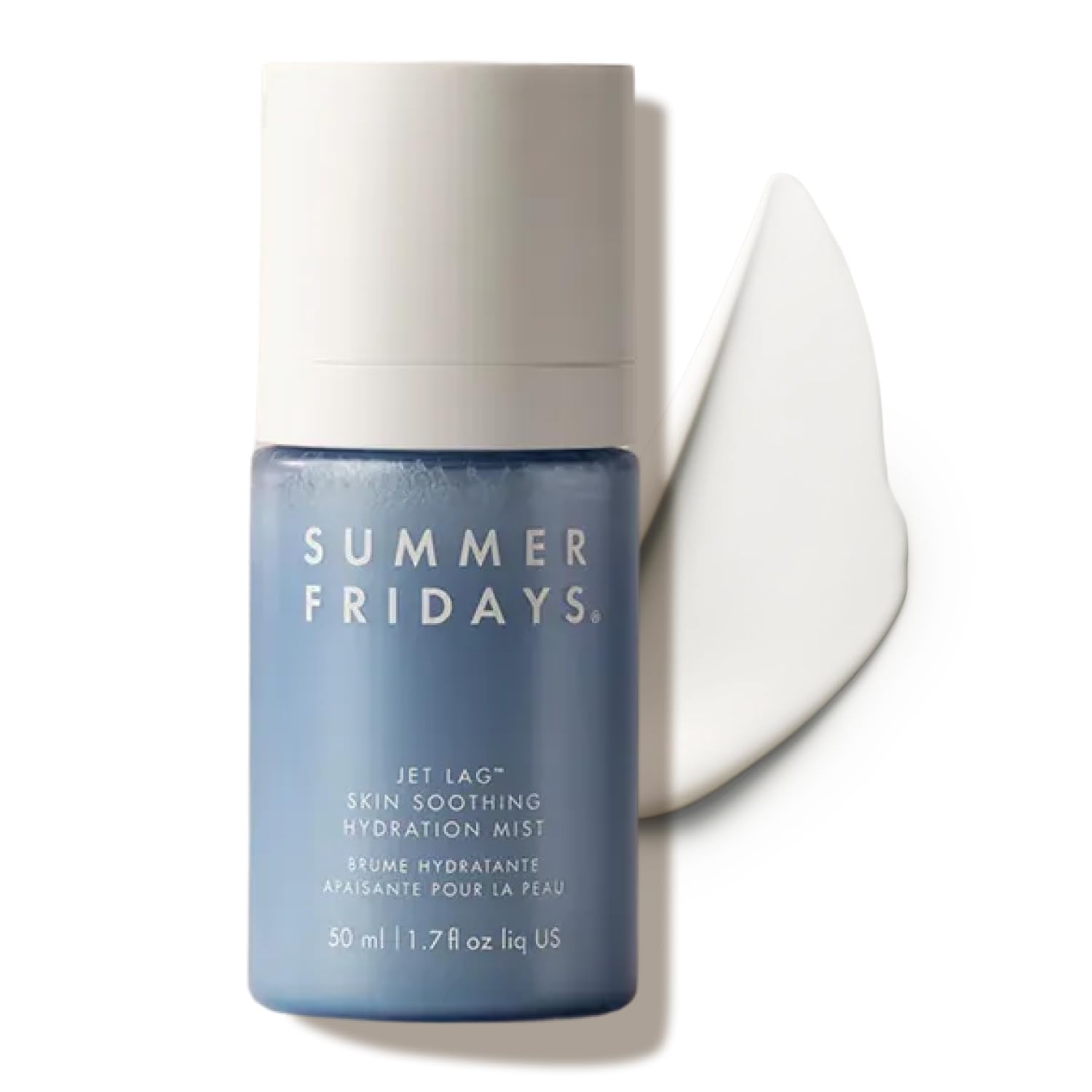 Summer Fridays Jet Lag Skin Soothing Hydration Face Mist - Ultra-Fine Facial Spray & Hydrating Mist to Comfort, Soothe & Help Provide Protective Moisture Barrier Support for Glowing Skin (1.7 Fl Oz) Summer FridaysBuy Supplements Australia