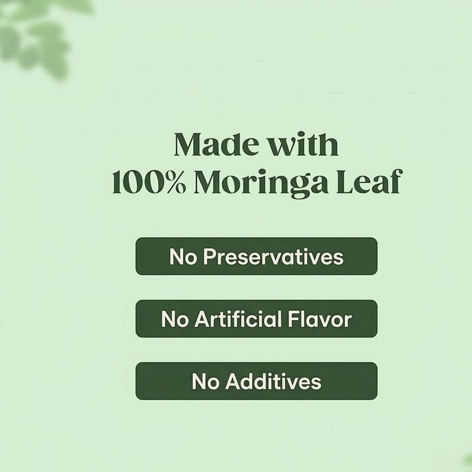 supplefoods Organic Moringa Powder 200 g / 7.05 oz | 100% Natural Green Superfood | Assists Digestion & Daily Detox | Finely Milled Moringa Leaf Powder | USDA Certified Organic Dietary Supplement supplefoods buy supplements Au