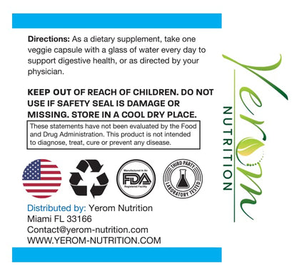 Yerom Nutrition 60 Billions Probiotics Yerom Nutrition buy supplements Au