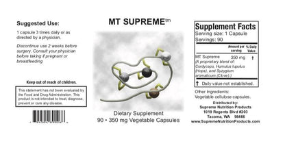 Supreme Nutrition MT Supreme, 90 Pure Herbal Combination Vegetarian Capsules (Pack of 2) Supreme Nutrition ProductsBuy Supplements Australia
