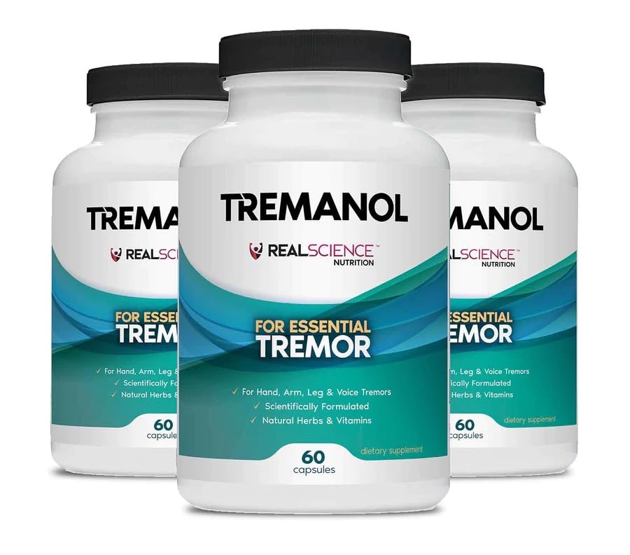 Tremanol Natural Aid Herbal Supplement – Includes Vitamin B2 & B12, Passionflower & Skullcap – 60 Caps (Pack of 3) – Made in USA TremanolBuy Supplements Australia