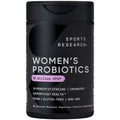 Sports Research Women's Probiotics with Prebiotics, 65 Billion CFU - Vegan Capsules for Gut Health & Digestive Support, Probiotics for Women with Cranberry - Non-GMO Verified & Gluten Free - 30 Count Sports Research buy supplements Au