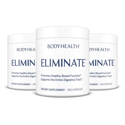 BodyHealth Intestinal Cleanse - Eliminate, Colon Cleanser Detox, Gentle Laxative Pills and Bowel Flush Constipation Relief for Adults, Body Cleanse for Colon Health