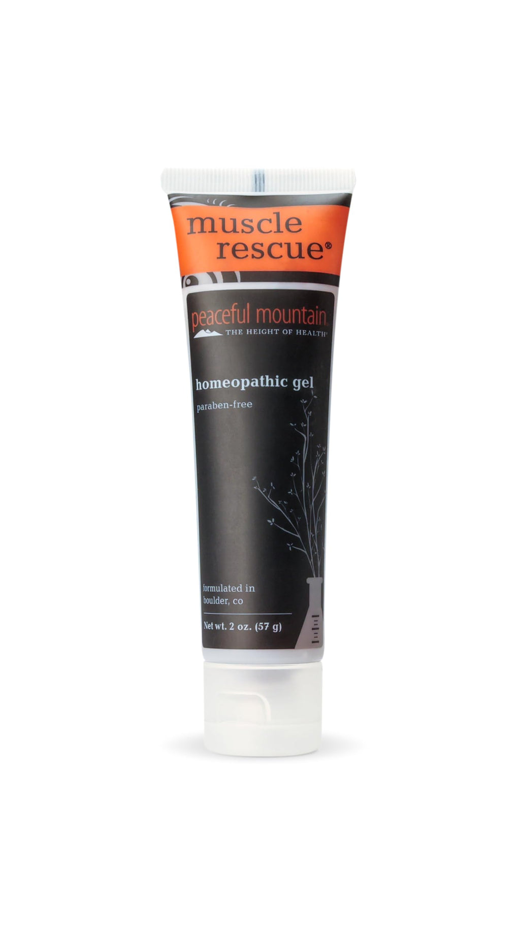 Peaceful Mountain Muscle Rescue Homeopathic Gel - for Muscle discomfort with Arnica and Comfrey - 2oz Peaceful MountainBuy Supplements Australia
