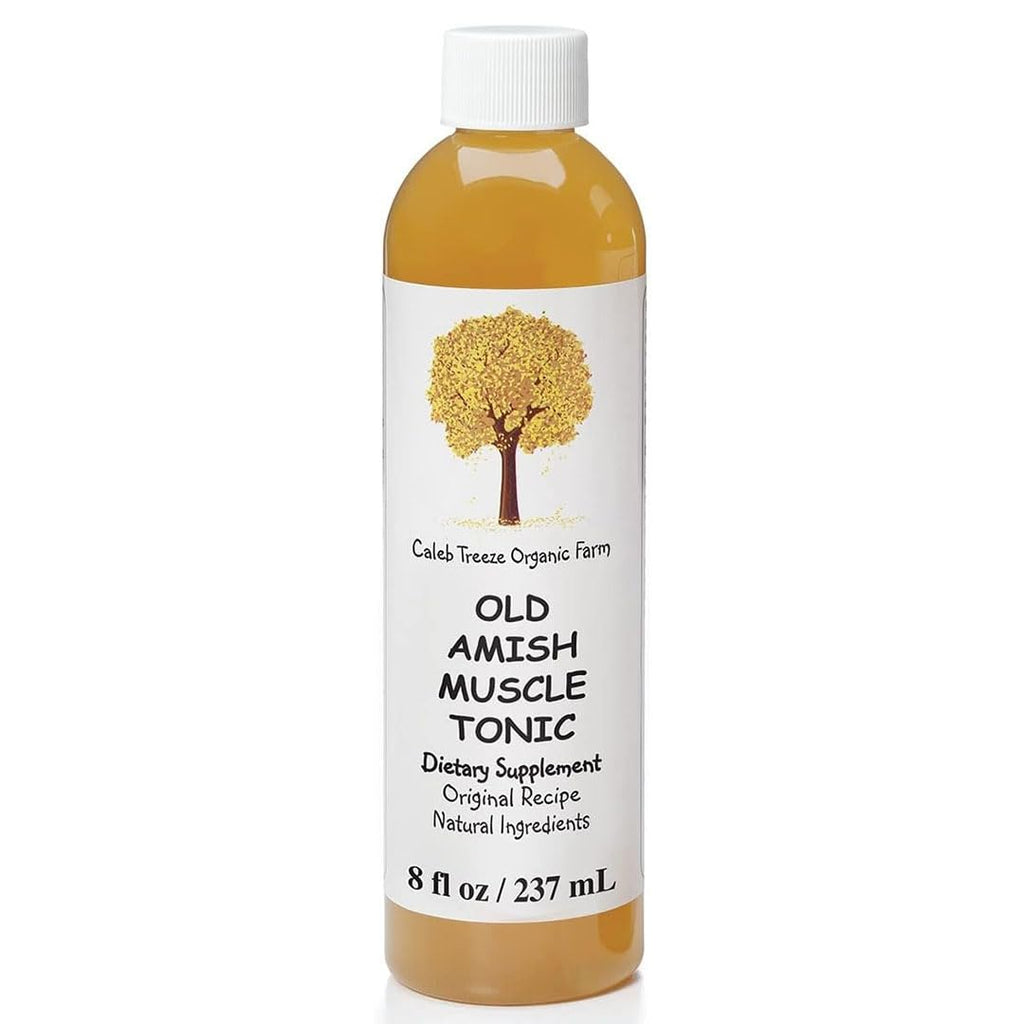 Caleb Treeze Old Amish Muscle Tonic 8 fl oz, Leg Cramps Relief, Foot Cramps Relief, Restless Legs, Muscle Cramps & Spasm Relief Caleb TreezeBuy Supplements Australia