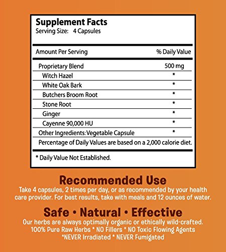 Hemroid Harry's Herbal Remedy, 30 Day (240 Count) - Natural Treatment, Pills Hemroid HarryBuy Supplements Australia