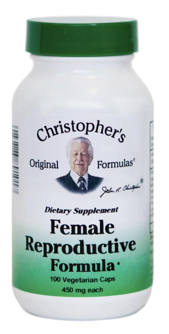Dr. Christopher’s Female Health Bundle | Female Reproductive, Hormonal Changease & Wheat Germ Oil | 3-Bottle Herbal Support Pack | 100 Veg Capsules Each | USDA Organic Dietary Supplements Generic buy supplements Au