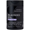 Sports Research Organic Flaxseed Oil Softgels 1242mg - Plant Based Omega 3 Supplement with 720mg ALA for Women & Men - Non-GMO, Soy & Gluten Free (200 Count) Sports Research buy supplements Au