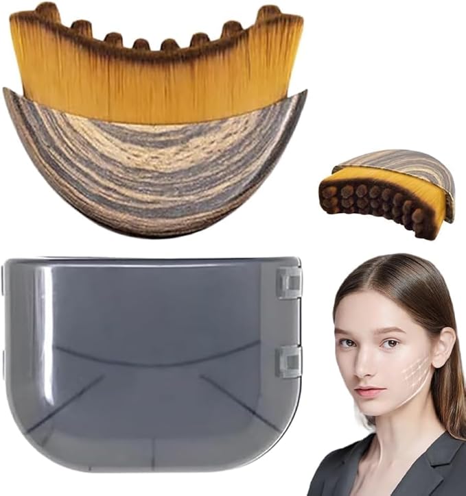 Lymphatic Contour Face Brush, Lymphatic Drainage Massager for Face, Ergonomic Facial Massage Tool for De-Puffing, Skin Firming & Enhanced Skincare Absorption Generic buy supplements Au