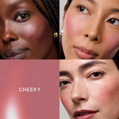 Flush Balm Cream Blush Stick - Fragrance Free, Blendable, Natural Radiant Finish, Buildable Color for Cheeks & Lips - Color: Cheeky - (Cool Pink) Aus HealthcareBuy Supplements Australia