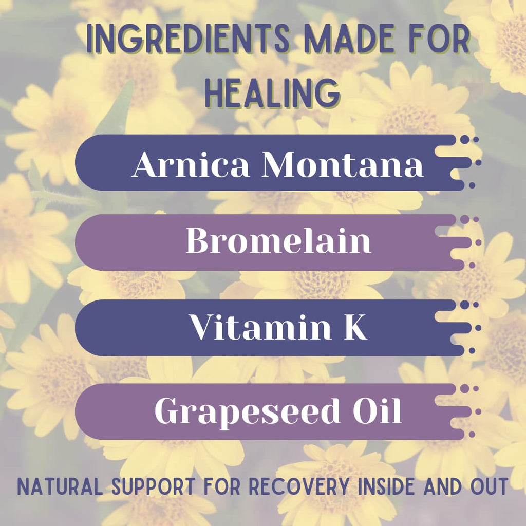 BruiseMD Topical Gel for Bruising and Swelling, 20% Arnica, Bromelain, 2% Vitamin K, 20g (0.7 fl oz) – Advanced Concentrated Bruise Treatment Formula BruiseMDBuy Supplements Australia