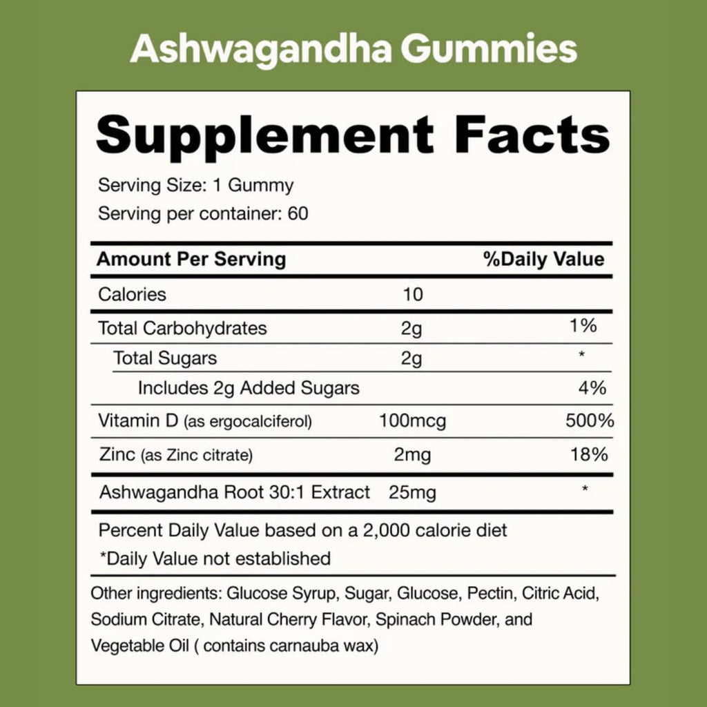 Black Girl Vitamins Calm Girl Ashwagandha + Zinc Gummies Stress Support, Promotes Relaxation & Mental Clarity, Supports Sleep & Immune Health