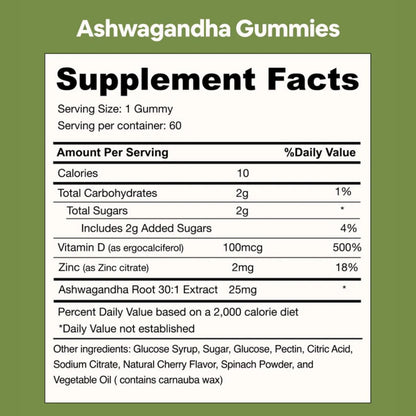 Black Girl Vitamins Calm Girl Ashwagandha + Zinc Gummies Stress Support, Promotes Relaxation & Mental Clarity, Supports Sleep & Immune Health
