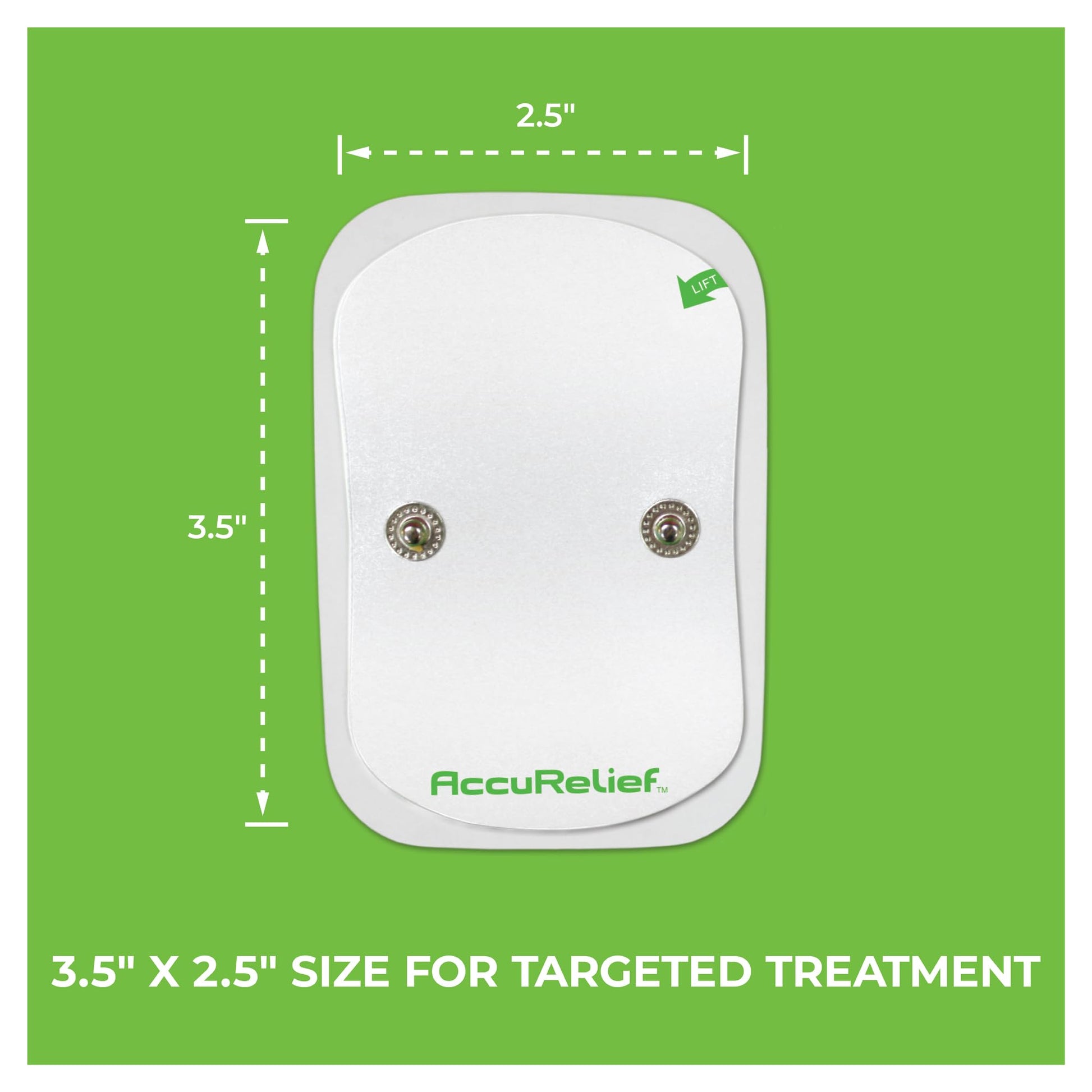 AccuRelief Wireless TENS Electrotherapy Pain Relief System Supply Kit (Packaging May Vary), Works with AccuRelief Wireless Remote Control TENS Device (ACRL-9000), 2 Pair (Pack of 1) AccuReliefBuy Supplements Australia