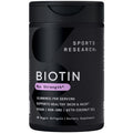 Sports Research® Biotin 10,000mcg with Organic Coconut Oil - Biotin (Vitamin B7) for Healthy Skin and Hair Support* - for Women and Men - Vegan, Non-GMO, Gluten & Soy-Free - 30 Veggie Softgels Sports Research buy supplements Au