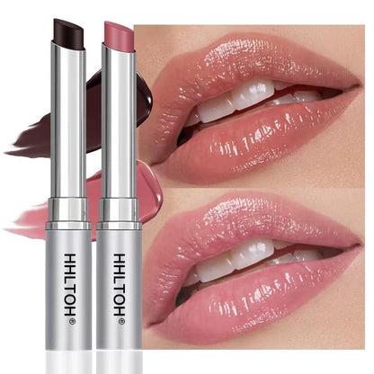 Honey Butter Lipstick Tinted Lip Balm, Shine Moisturizing Plumper Lipstick for Women, Natural Nourishing Hydrating Lip Gloss Stain for Dry Lips, Lightweight Lip Liner Care Makeup, Vegan - Black & Pink HHLTOHBuy Supplements Australia