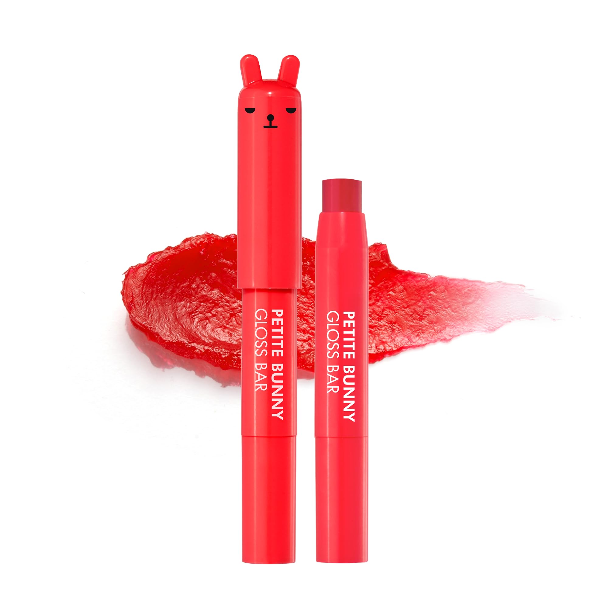 TONYMOLY Petit Bunny Lip Gloss – Easter Basket Stuffer, Cute Bunny Lip Crayon, Hydrating Korean Lip Gloss with Vitamin E for Soft, Juicy Cherry TONYMOLYBuy Supplements Australia