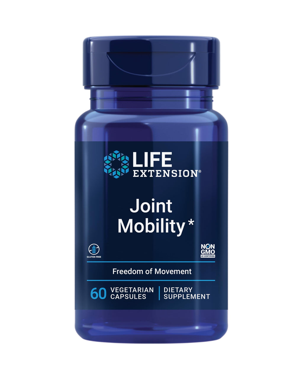 Life Extension Joint Mobility, relieves Minor Knee discomfort & Improves Range of Motion, Turmeric & Tamarind, Gluten-Free, Non-GMO, Vegetarian, 60 Capsules Life ExtensionBuy Supplements Australia