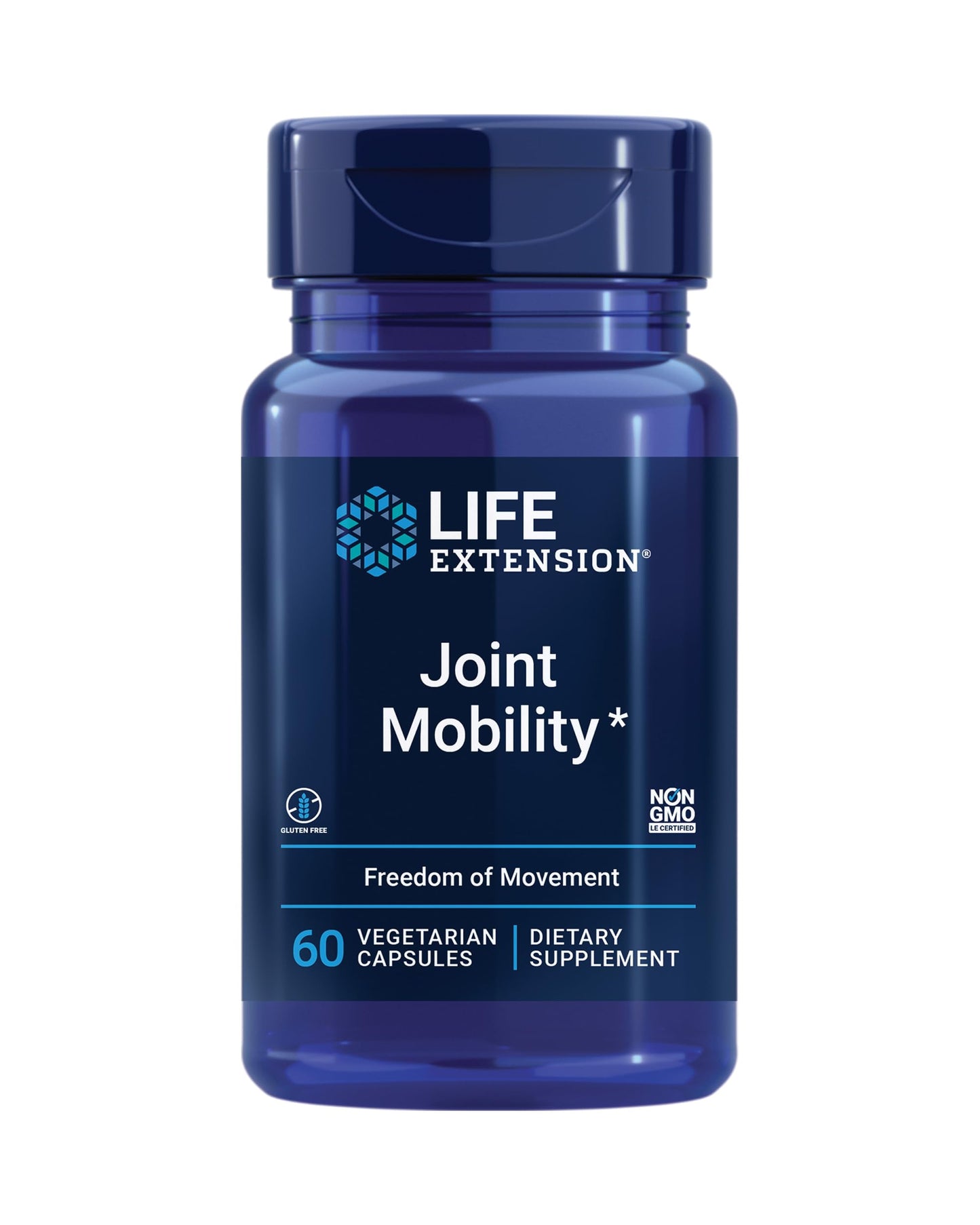 Life Extension Joint Mobility, relieves Minor Knee discomfort & Improves Range of Motion, Turmeric & Tamarind, Gluten-Free, Non-GMO, Vegetarian, 60 Capsules Life ExtensionBuy Supplements Australia