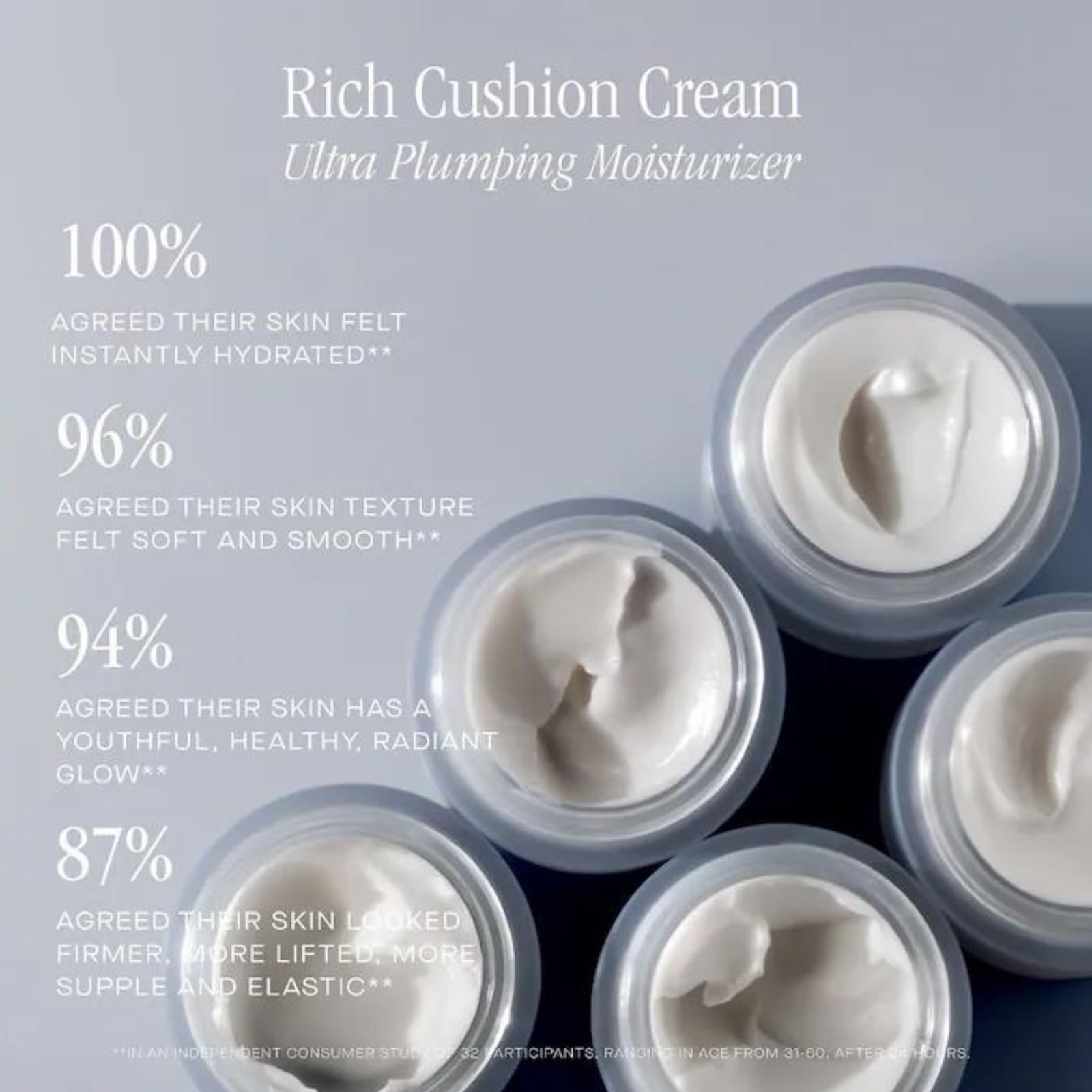 Summer Fridays Rich Cushion Face Cream - Ultra Plumping Barrier Repair Cream + Makeup Primer - Infuses Skin with Rich Hydration from Glycerin + Squalane - Non-Comedogenic + Fragrance-Free (1.69 Oz) Summer FridaysBuy Supplements Australia