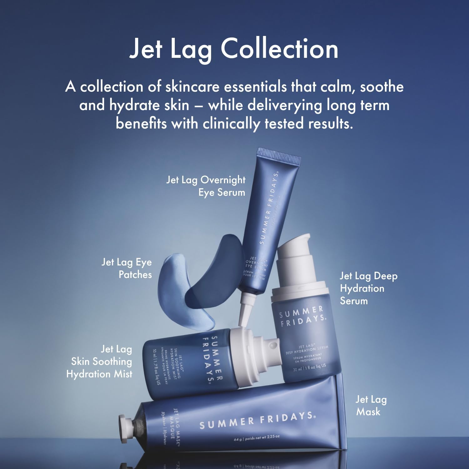 Summer Fridays Jet Lag Mask - Hydrating Face Moisturizer + Mask - Enriched with Hyaluronic Acid, Niacinamide, Glycerin + Antioxidants Helps Nourish Skin for a Renewed + Radiant Complexion (2.25 Oz) Summer FridaysBuy Supplements Australia