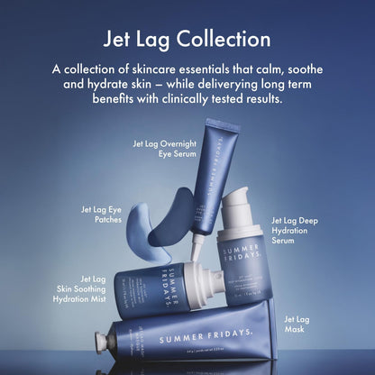 Summer Fridays Jet Lag Mask - Hydrating Face Moisturizer + Mask - Enriched with Hyaluronic Acid, Niacinamide, Glycerin + Antioxidants Helps Nourish Skin for a Renewed + Radiant Complexion (2.25 Oz) Summer FridaysBuy Supplements Australia