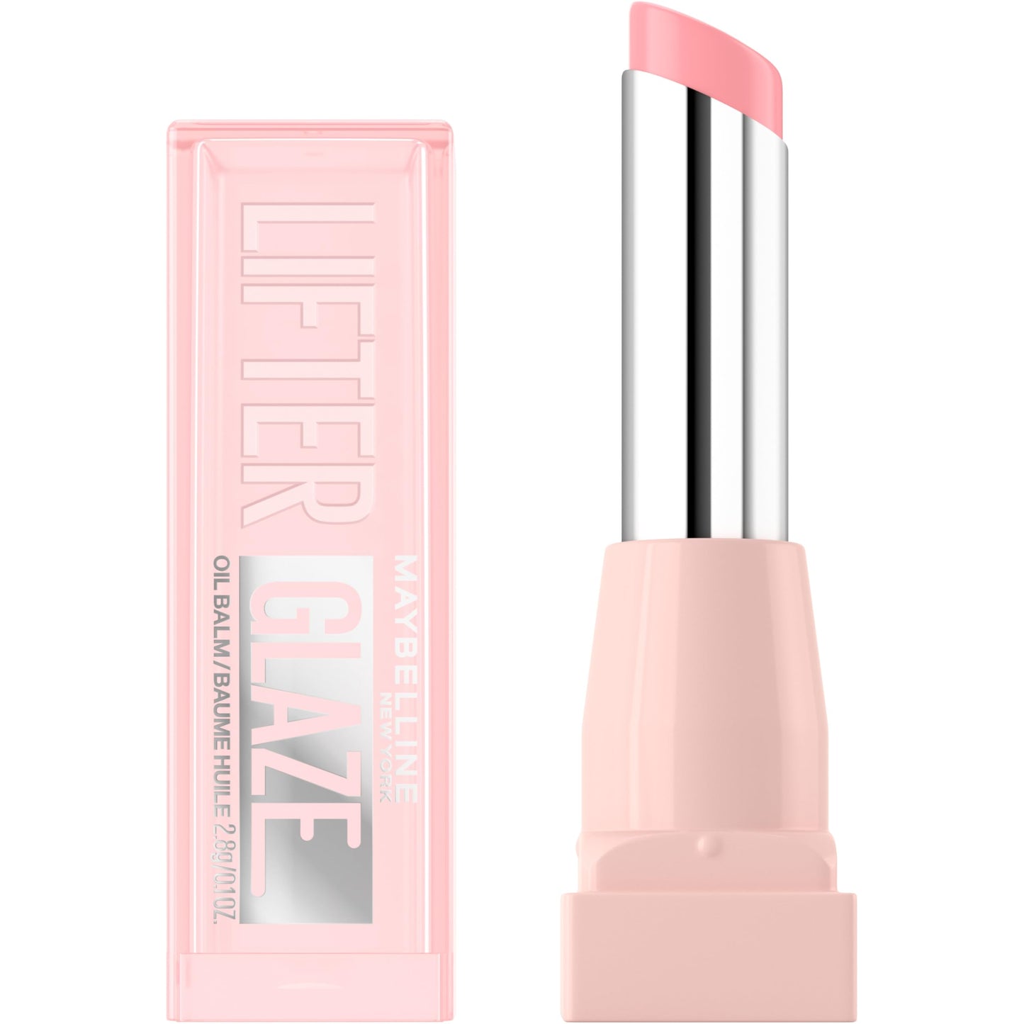 MAYBELLINE Lifter Glaze Oil Balm with Hyaluronic Acid and Hydrating Oil Blend, Lip Balm with 24HRs of Smooth, Moisturizing Shine, Pink Drip (Sheer Baby Pink) MAYBELLINEBuy Supplements Australia