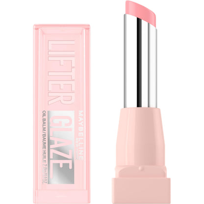 MAYBELLINE Lifter Glaze Oil Balm with Hyaluronic Acid and Hydrating Oil Blend, Lip Balm with 24HRs of Smooth, Moisturizing Shine, Pink Drip (Sheer Baby Pink) MAYBELLINEBuy Supplements Australia