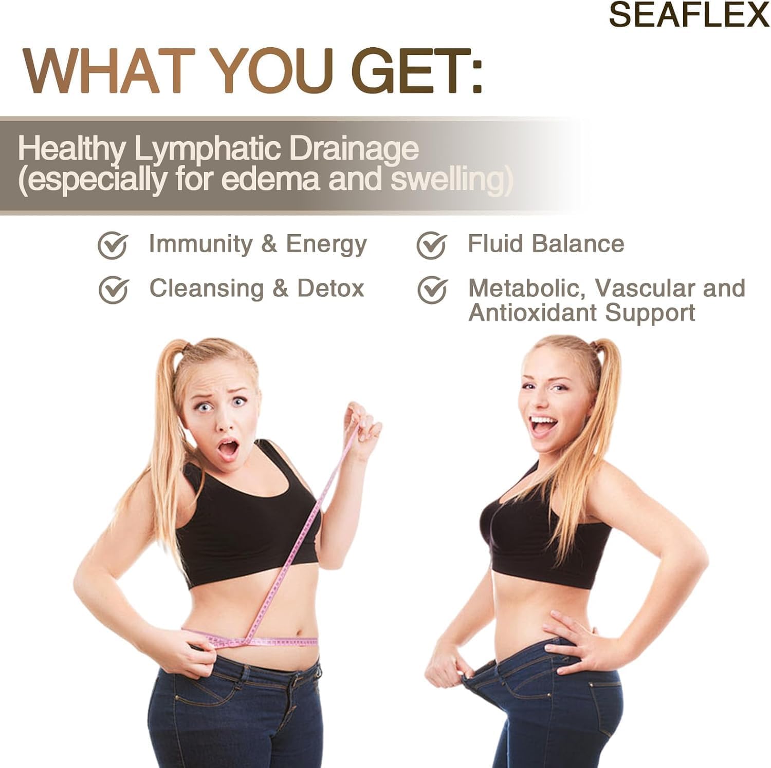 Lymphatic Drainage Capsules Natural Herbal Supplement for Fluid Balance & Immune Health, with Echinacea, Dandelion, and Burdock 60 Capsules Vunexo buy supplements Au