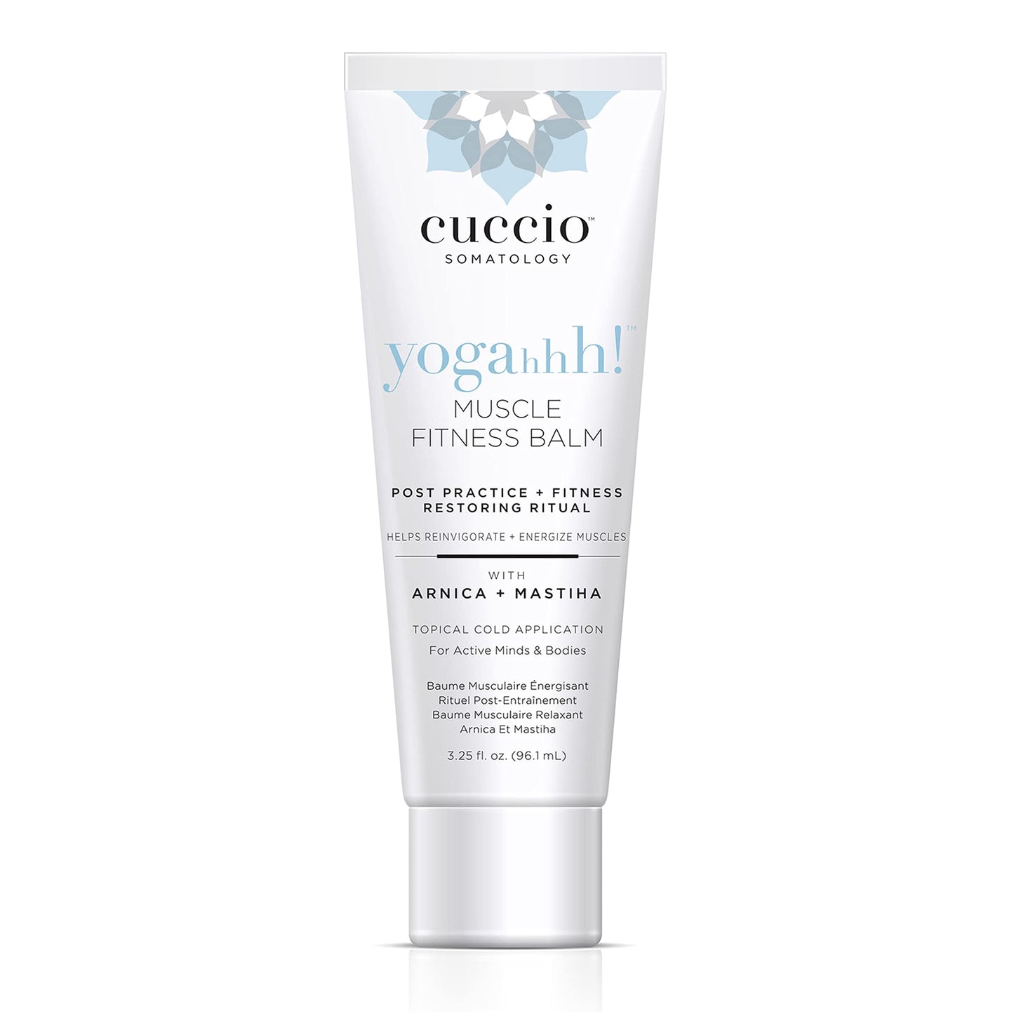 Cuccio Somatology Yogahhh Muscle Balm - Offers Soothing and Cooling Relief - Lightweight and Non Oily Finish - Helps Revitalize and Energize Muscles Post Rigorous Exercise - Paraben Free - 3.25 oz cuccio SOMATOLOGYBuy Supplements Australia