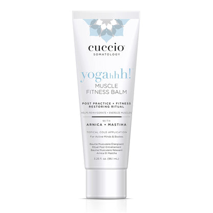 Cuccio Somatology Yogahhh Muscle Balm - Offers Soothing and Cooling Relief - Lightweight and Non Oily Finish - Helps Revitalize and Energize Muscles Post Rigorous Exercise - Paraben Free - 3.25 oz cuccio SOMATOLOGYBuy Supplements Australia