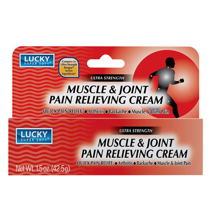 Lucky Super Soft Muscle & Joint Pain Relieving Cream, 1.5 Ounce Lucky Super SoftBuy Supplements Australia