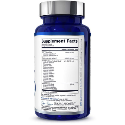1MD Nutrition BiomeMD Probiotics for Women - Daily Prebiotics and Probiotics for Women - More Than 60 Billion CFUs, 15 Strains - Womens Probiotic to Support Urinary