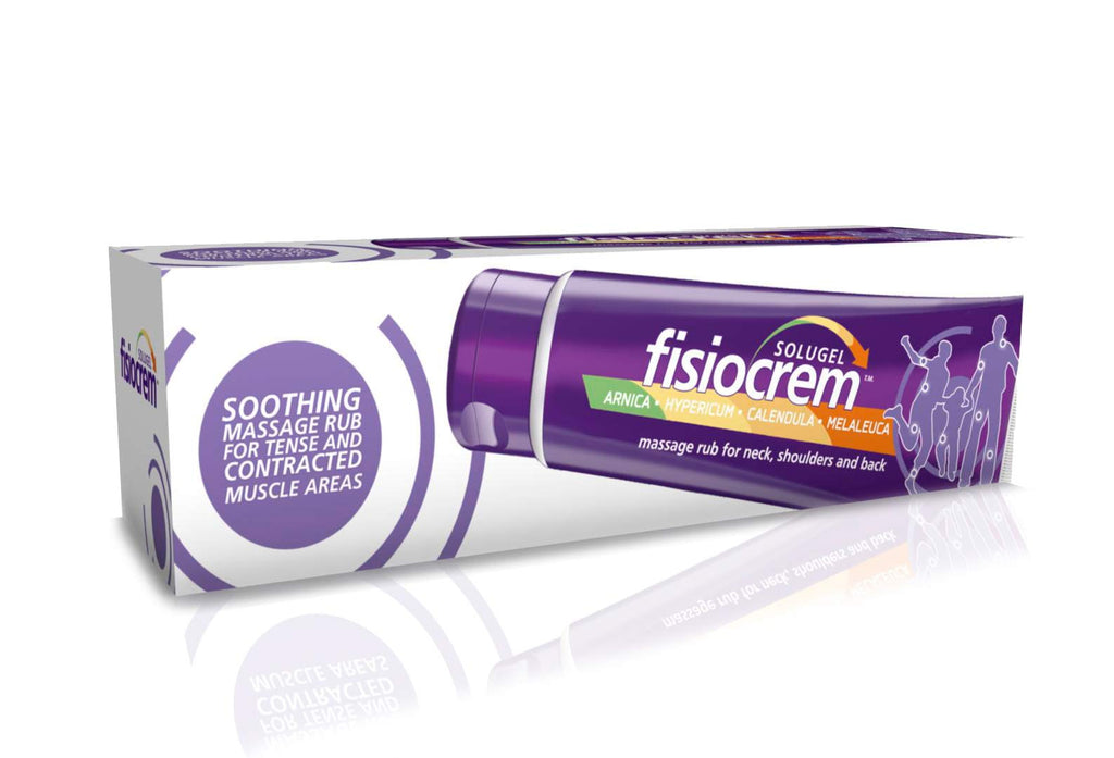Fisiocrem Solugel Arnica Cream - Arnica Montana & Calendula Cream for Muscle Massage, Muscle Rub for Neck, Shoulders and Back - 250ml FisiocremBuy Supplements Australia