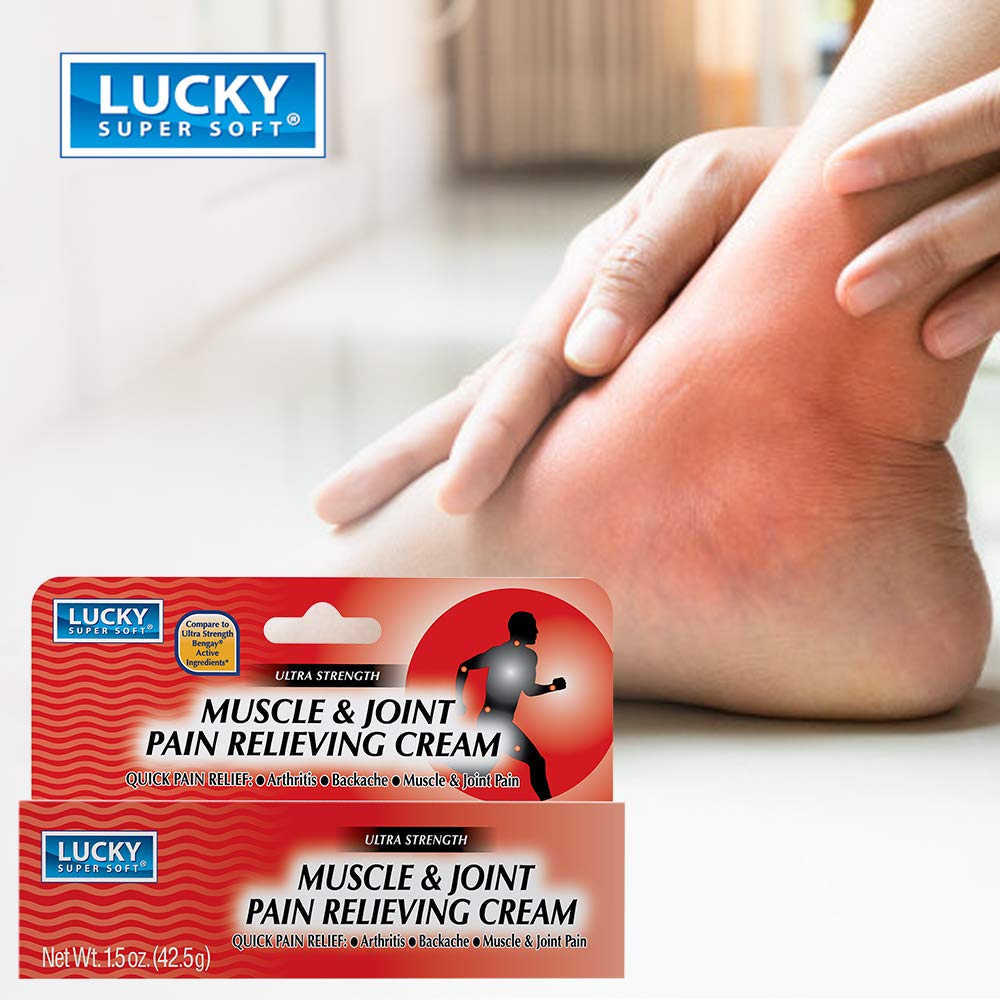 Lucky Super Soft Muscle & Joint Pain Relieving Cream, 1.5 Ounce Lucky Super SoftBuy Supplements Australia