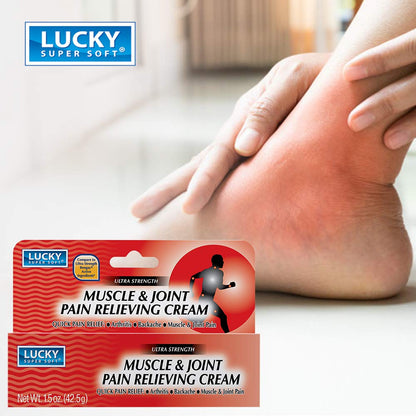 Lucky Super Soft Muscle & Joint Pain Relieving Cream, 1.5 Ounce Lucky Super SoftBuy Supplements Australia