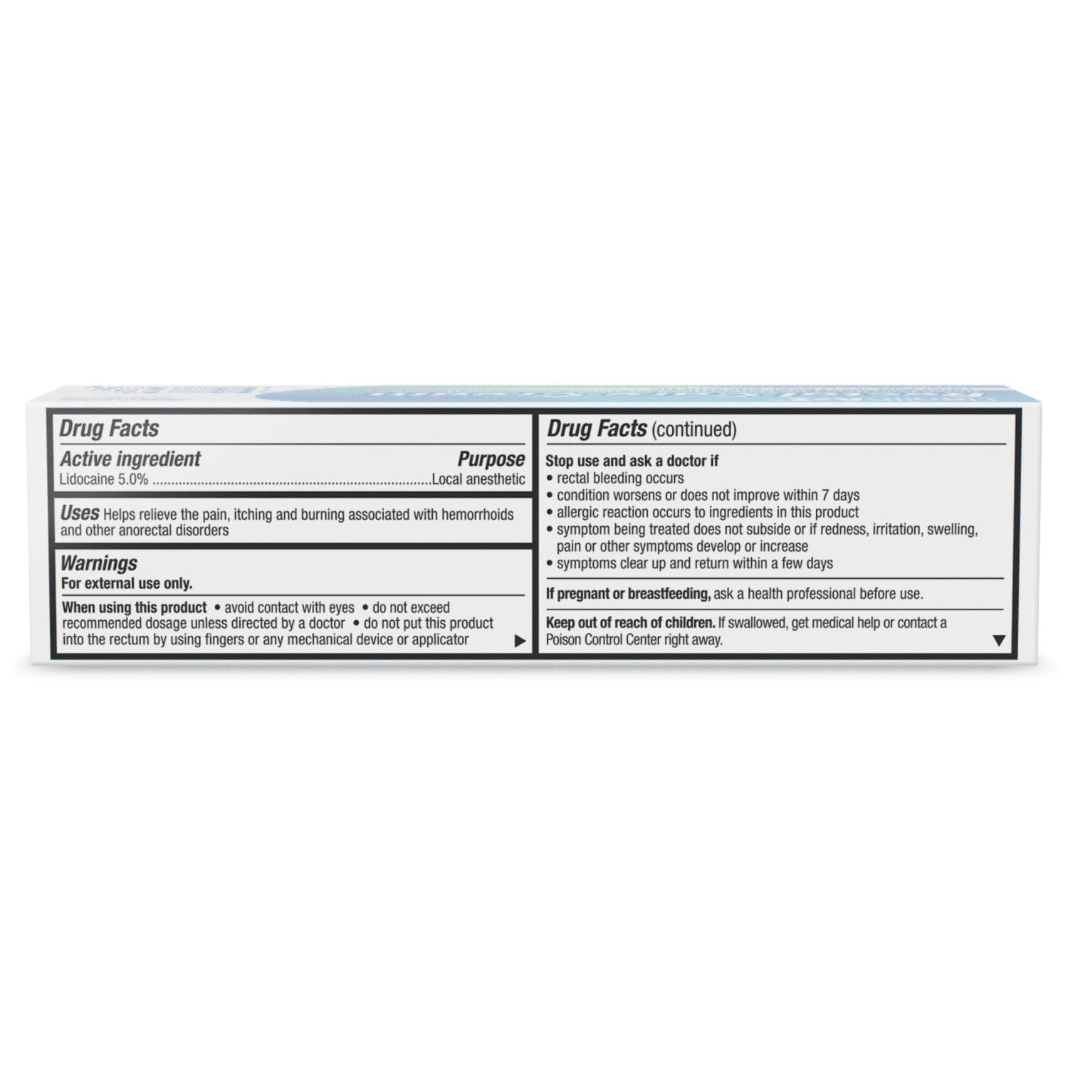 HealthA2Z® Rectal Care Cream | Lidocaine 5% / Local Anesthetic | 28g Tube | Topical Numbing Cream & Other Anorectal Disorders | Relieves Pain, Itching & Burning HealthA2ZBuy Supplements Australia